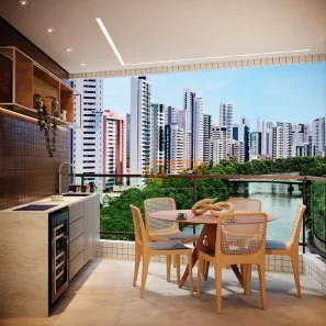 Apartamento com 4 Quartos à venda, 132m² no Madalena, Recife