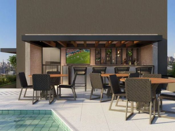 Temple Batel Apto 34m² 1 quarto com sacada - foto 8