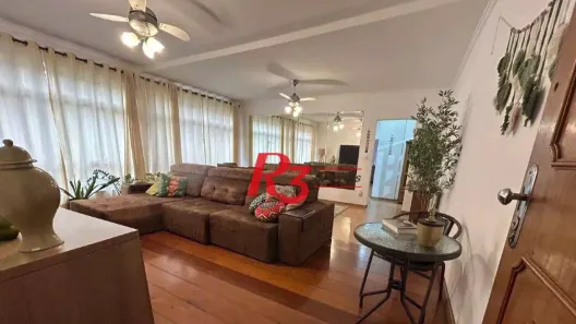 Apartamento com 3 Quartos à venda, 133m² no Gonzaga, Santos