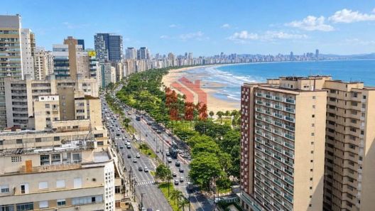 Apartamento com 2 Quartos à venda, 134m² no José Menino, Santos
