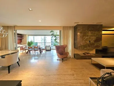 Apartamento com 3 Quartos para venda ou aluguel, 223m² no Campo Belo, São Paulo