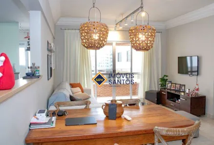 Apartamento com 2 Quartos à venda, 84m² no Boqueirão, Santos