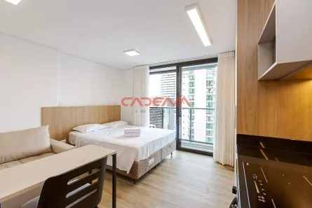 Studio com 1 Quarto para alugar, 29m² no Centro, Curitiba