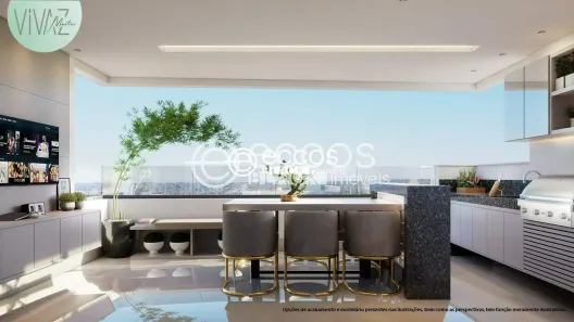 Apartamento com 3 Quartos à venda, 126m² no Martins, Uberlândia