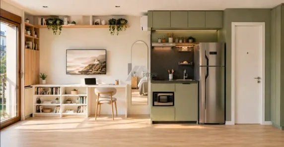 Apartamento com 1 Quarto à venda, 24m² no Centro, Florianópolis