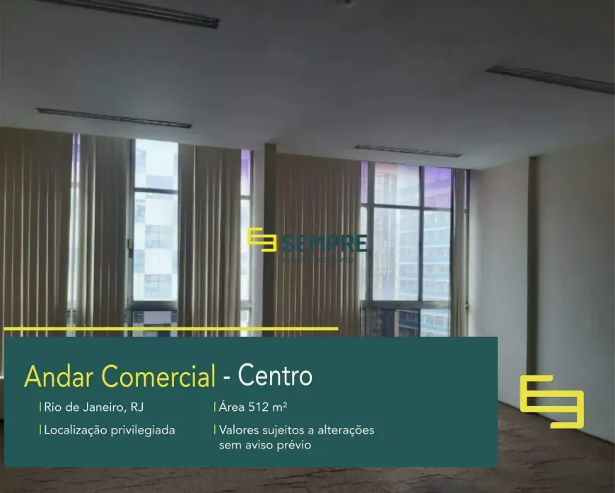 Foto do imóvel - Sala/Conjunto para alugar com 513 m², 1 banheiro