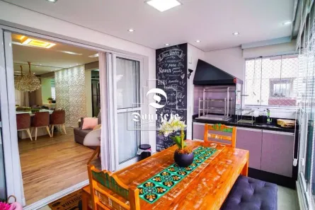 Apartamento com 3 Quartos à venda, 103m² no Vila Assunção, Santo André