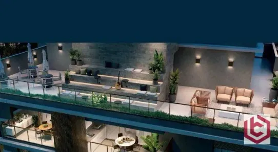 Apartamento com 1 Quarto à venda, 56m² no Ponta da Praia, Santos