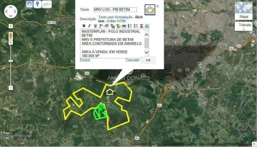 Terreno / Lote / Condomínio à venda, 138000m² no Betim Industrial, Betim