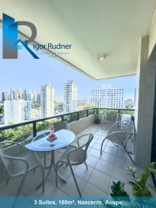Apartamento com 3 Quartos à venda, 180m² no Acupe, Salvador