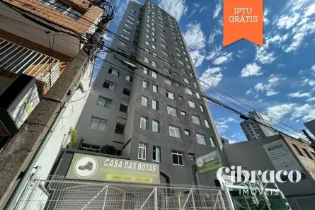Apartamento com 1 Quarto para alugar, 32m² no Centro, Curitiba