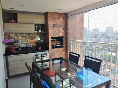 Apartamento com 3 Quartos à venda, 86m² no Vila Valparaíso, Santo André