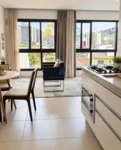 Studio com 1 Quarto para alugar, 38m² no Trindade, Florianópolis