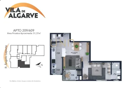 Apartamento com 1 Quarto à venda, 81m² no Centro, Florianópolis