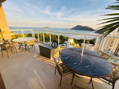 Apartamento com 3 Quartos para venda ou aluguel, 146m² no Jardim Las Palmas, Guarujá