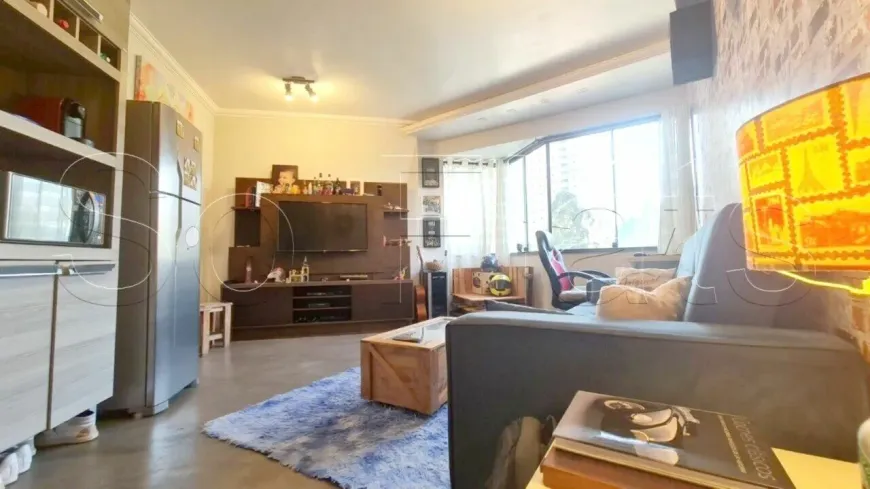 Foto do imóvel - Flat para alugar com 1 quarto, 1 suíte, 1 banheiro, mobiliado e 1 vaga na garagem em