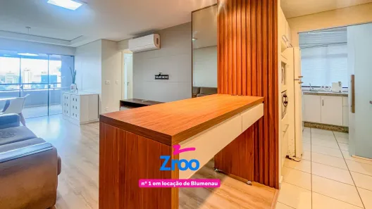 Apartamento com 2 Quartos para alugar, 77m² no Vila Nova, Blumenau