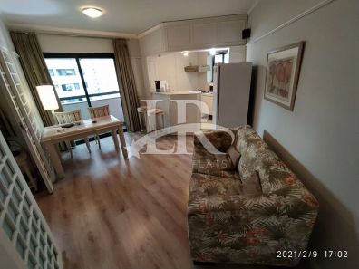 Apartamento com 1 Quarto para venda ou aluguel, 40m² no Itaim Bibi, São Paulo
