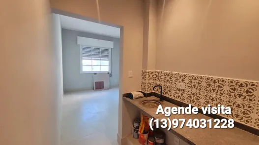 Kitnet com 1 Quarto à venda, 29m² no Ponta da Praia, Santos