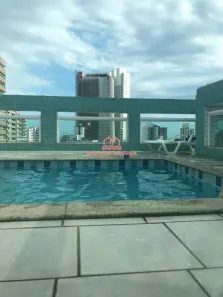Apartamento com 1 Quarto para venda ou aluguel, 32m² no Boqueirão, Praia Grande