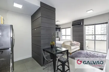 Studio com 1 Quarto para alugar, 34m² no Centro, Curitiba