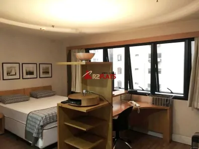 Flat com 1 Quarto para alugar, 30m² no Itaim Bibi, São Paulo