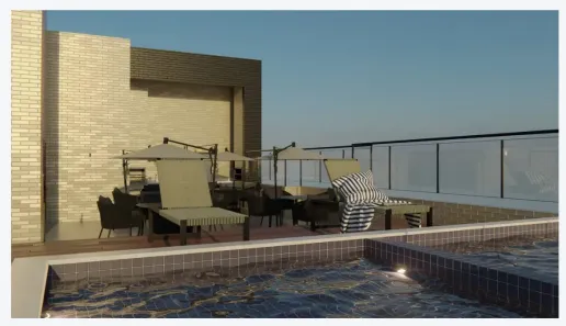 Flat com 1 Quarto à venda, 24m² no Intermares, Cabedelo