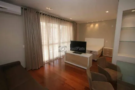 Flat com 1 Quarto para alugar, 55m² no Itaim Bibi, São Paulo