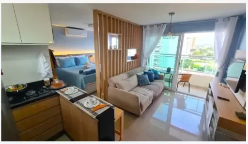 Apartamento com 1 Quarto à venda, 36m² no Ponta Negra, Natal