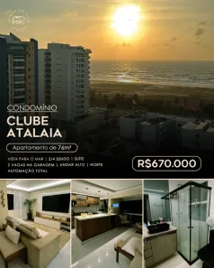 Apartamento com 2 Quartos à venda, 77m² no Atalaia, Aracaju