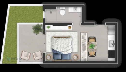 Studio com 1 Quarto à venda, 29m² no Trindade, Florianópolis