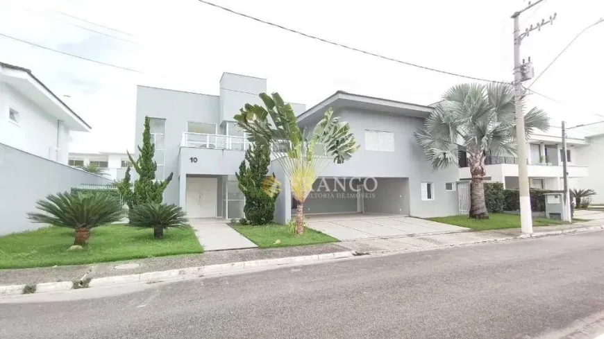 Foto do imóvel - Casa de condomínio para alugar com 5 quartos, 5 suítes, 545 m², 2 banheiros e 4 vagas na.