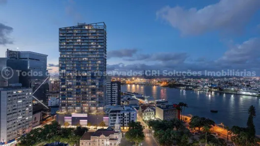 Flat com 1 Quarto à venda, 46m² no Centro, Itajaí
