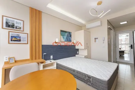 Studio com 1 Quarto para alugar, 19m² no Centro, Curitiba