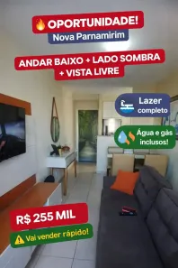 Apartamento com 2 Quartos à venda, 50m² no Nova Parnamirim, Parnamirim