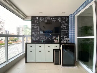 Apartamento com 3 Quartos à venda, 129m² no Ponta da Praia, Santos