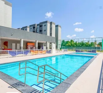 Apartamento com 2 Quartos para alugar, 46m² no Guaribas, Eusébio