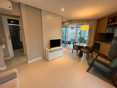 Apartamento com 1 Quarto para venda ou aluguel, 50m² no Gonzaga, Santos