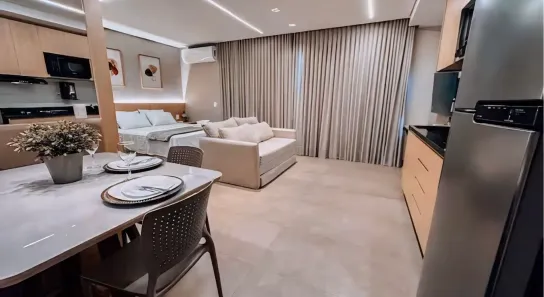 Studio com 1 Quarto à venda, 38m² no Setor Oeste, Goiânia