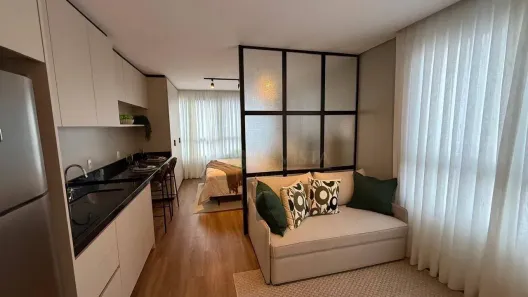 Apartamento com 1 Quarto para alugar, 36m² no Centro, Florianópolis
