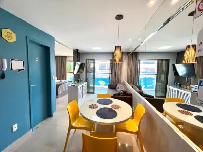 Flat com 1 Quarto à venda, 40m² no Ponta Negra, Natal