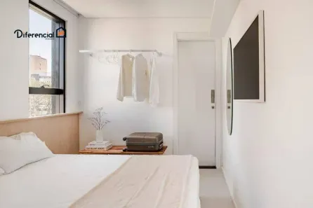 Studio com 1 Quarto à venda, 19m² no Batel, Curitiba