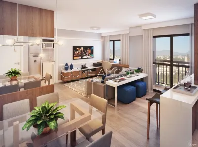 Studio com 1 Quarto à venda, 44m² no Cidade Industrial, Curitiba