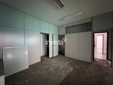 Conjunto Comercial / Sala com 1 Quarto para alugar, 280m² no Centro, Santos
