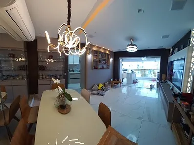 Apartamento com 3 Quartos à venda, 103m² no Vila Assunção, Santo André