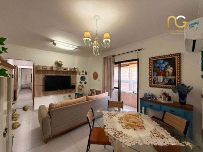 Apartamento com 2 Quartos à venda, 74m² no Canto do Forte, Praia Grande