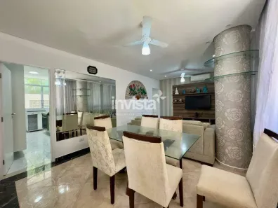 Apartamento com 3 Quartos à venda, 110m² no Gonzaga, Santos