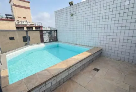 Apartamento com 1 Quarto à venda, 112m² no Campo Grande, Santos