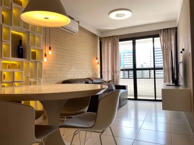 Apartamento com 2 Quartos para alugar, 67m² no Ponta Verde, Maceió