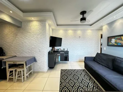 Apartamento com 2 Quartos à venda, 52m² no Centro, São Vicente